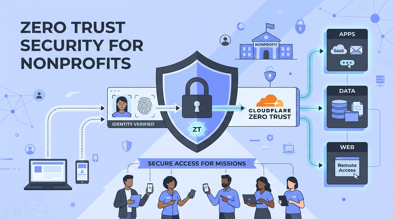 Strengthening Nonprofit Security: Embracing Cloudflare Zero Trust